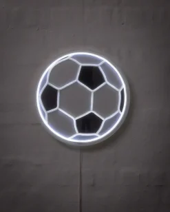 Neonskilt Fodbold Ø32 cm