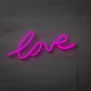 Neonskilt Love H. 18 x B. 45 cm