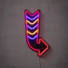 Neonskilt Pil H. 30 x B. 15 cm