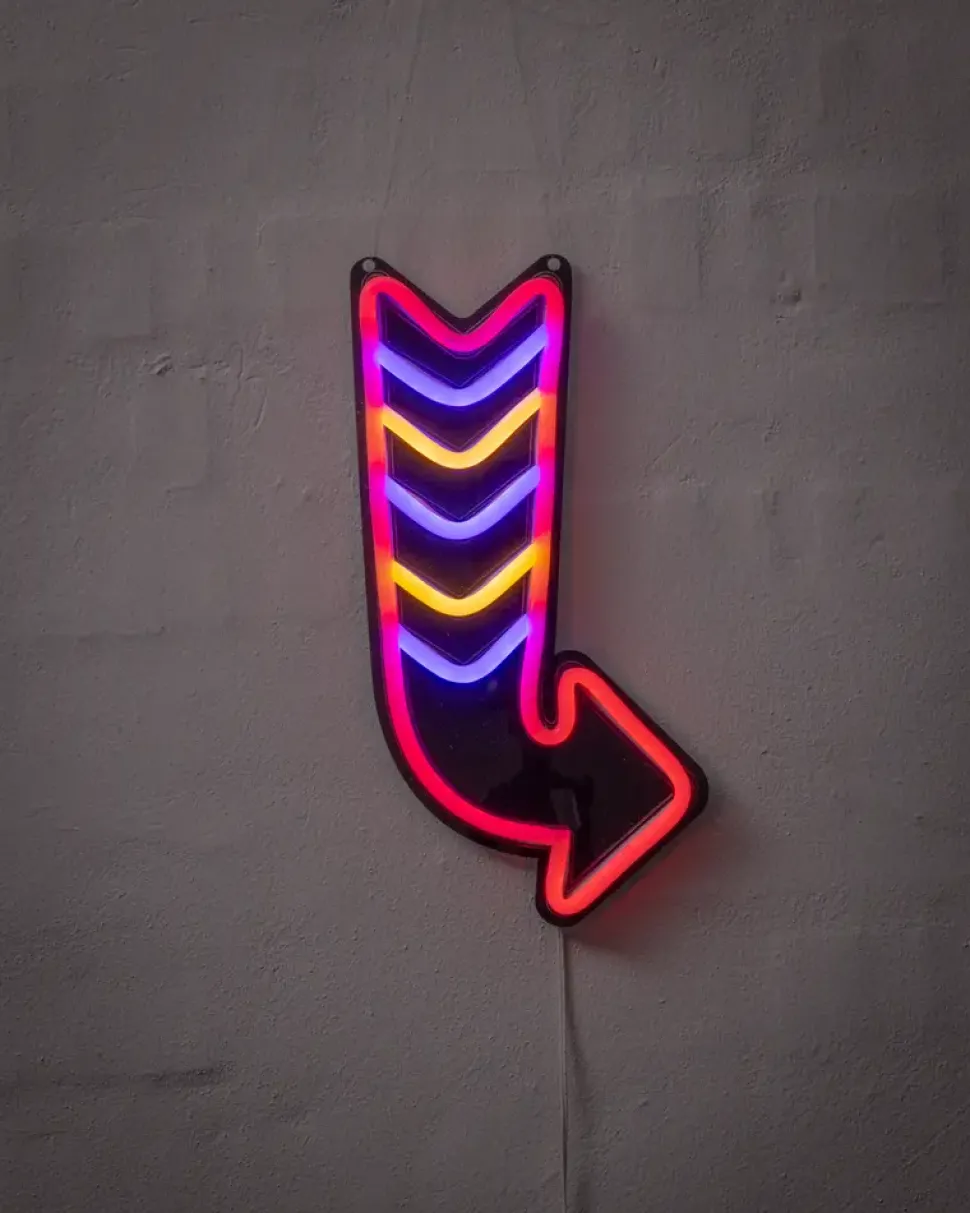 Neonskilt Pil H. 30 x B. 15 cm