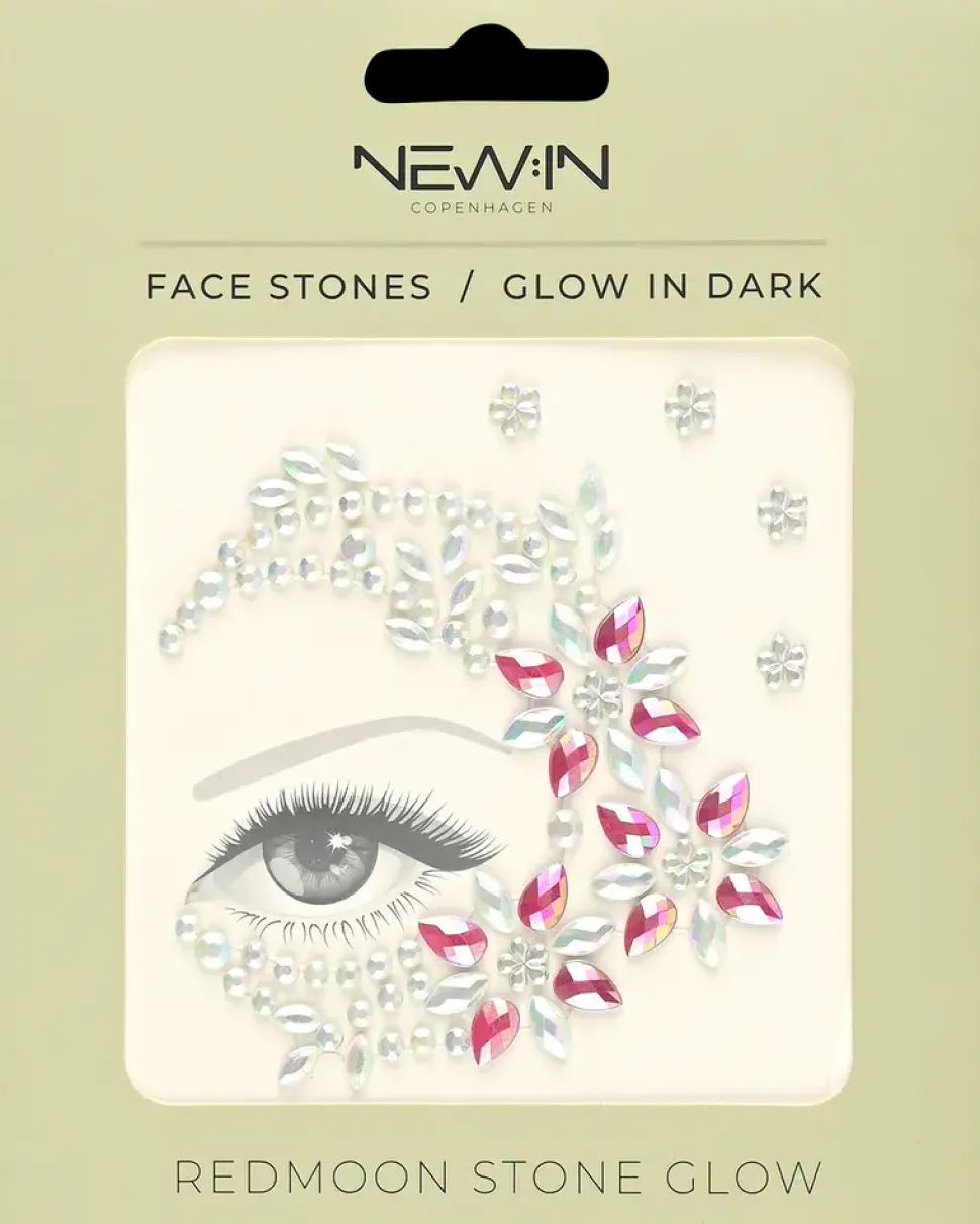 NEW:IN Facestone Glow in the dark assorteret