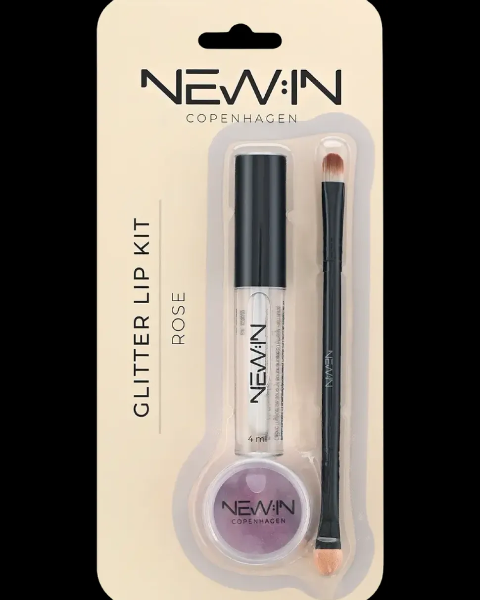 NEW:IN Lip Kit m/glitter assorteret