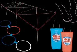 Ninja Warrior sæt - 21 dele