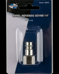 Nippel indvendig gevind 1/4"