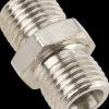 Nippel med 2 udvendige gevind 1/4"