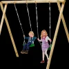 Nordic Play Active Gyngestativ i træ til 2 gynger