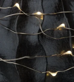 Nowel Metalwire med LED - Sølv