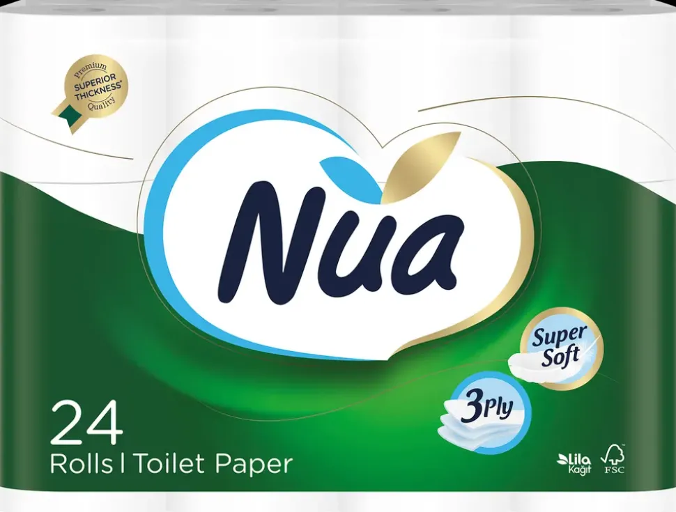 Nua Toiletpapir 3-lags - 24 ruller