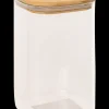 Opbevaringsglas m. trælåg 1,1 liter