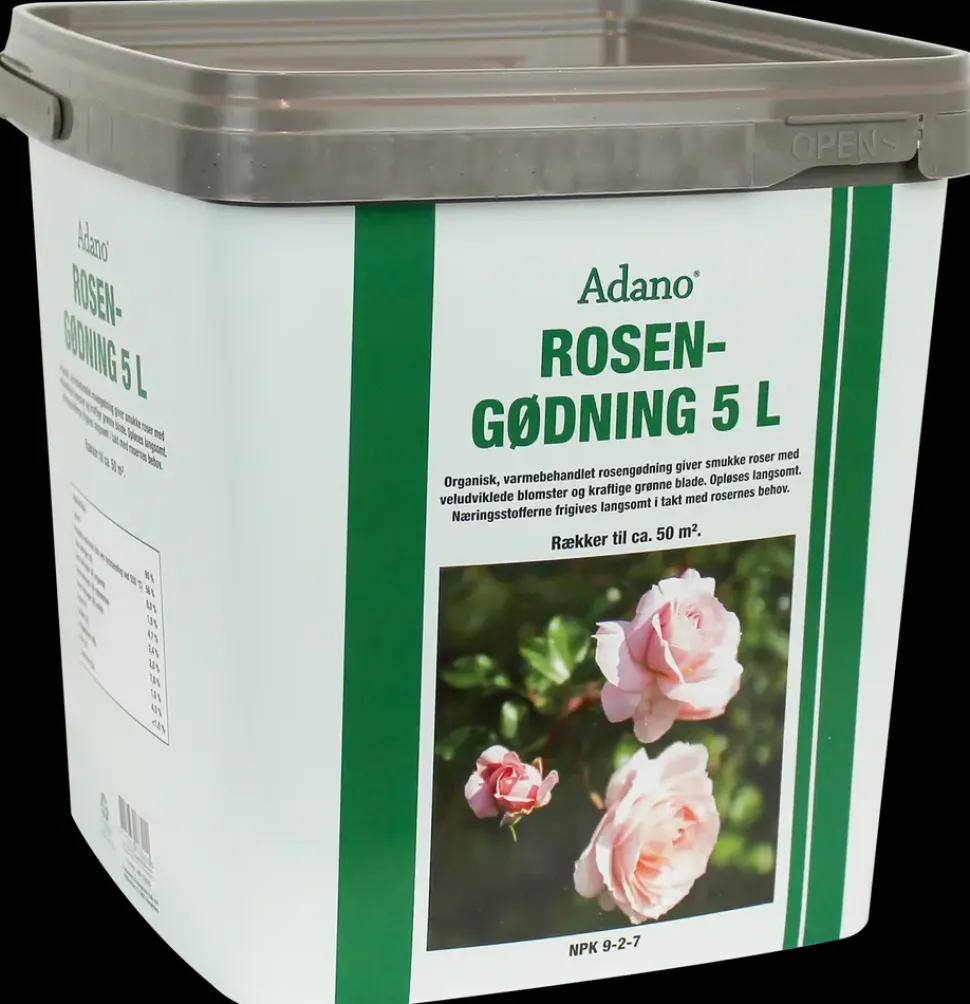 Organisk rosengødning 5 L
