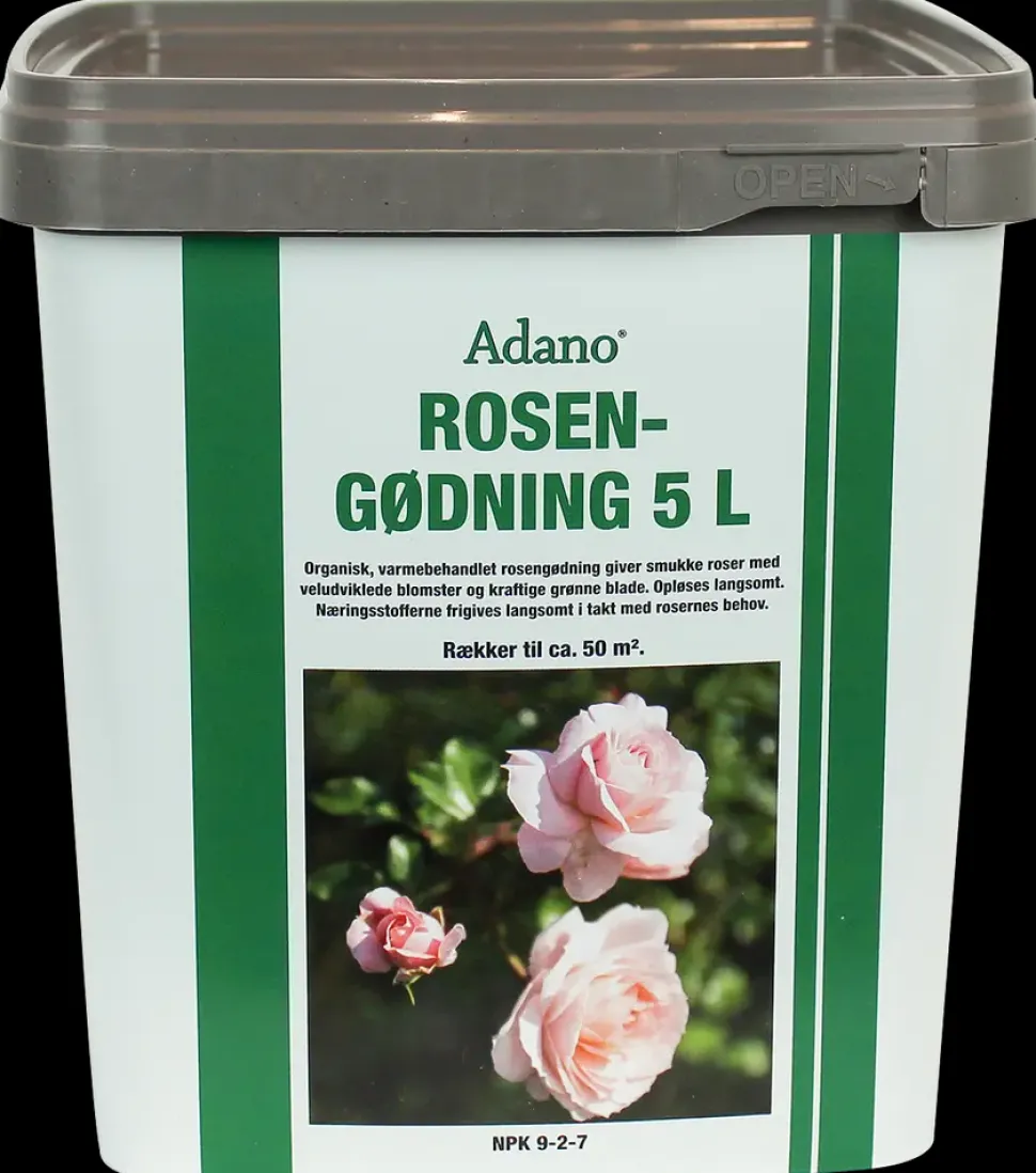 Organisk rosengødning 5 L
