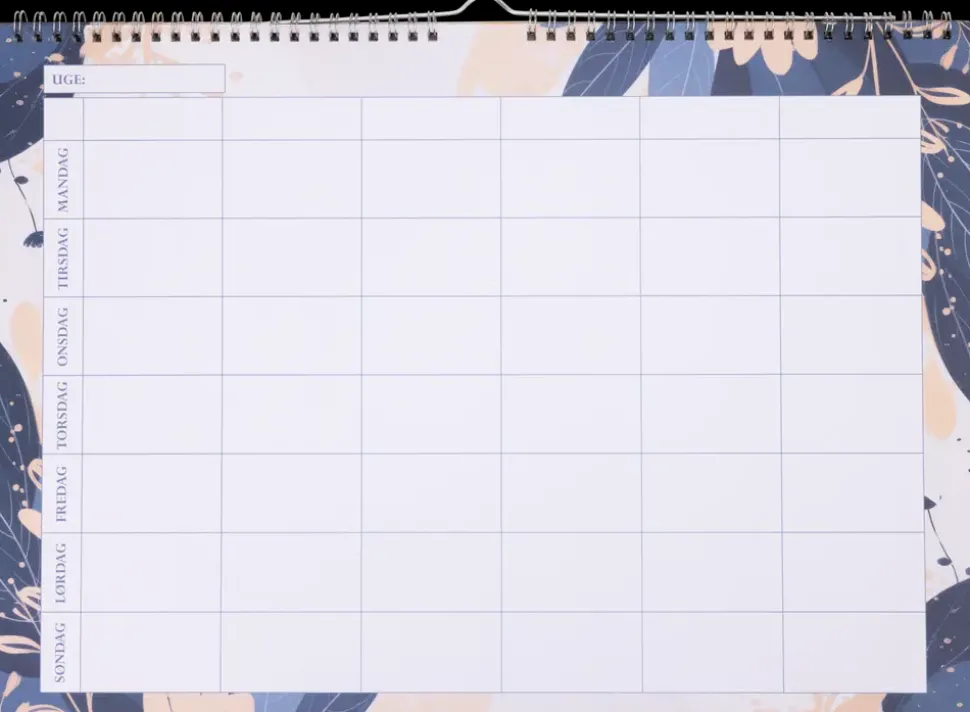 Organize Familieugekalender A3 - ass. varianter