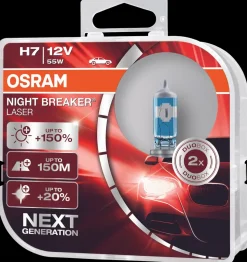Osram H7 Night Breaker Laser 2-pak