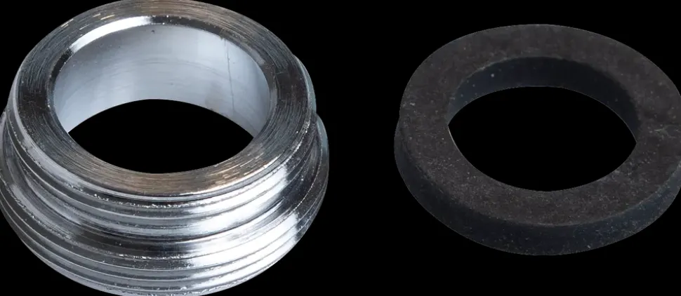 Overgang 22 x 24 mm - krom