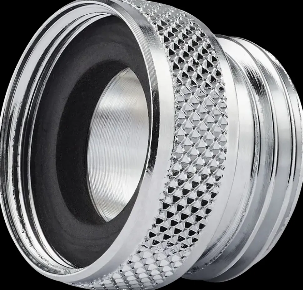 Overgangsmuffe 22 mm x 1/2" - krom