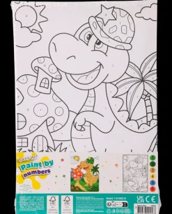 Paint by numbers canvas