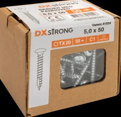 Panskrue 5,0 x 50 mm TX25 50 stk.