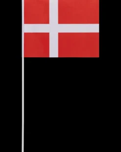 Papirflag på pind - 40cm 10-pak