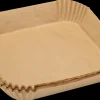 Papirform til airfryer 20 x 20 cm 50 stk.