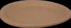 Paptallerken Ø22,5 cm 10-pak
