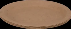 Paptallerken Ø17 cm 10-pak