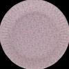 Paptallerken 17 cm 4-pak - Blomsterprint