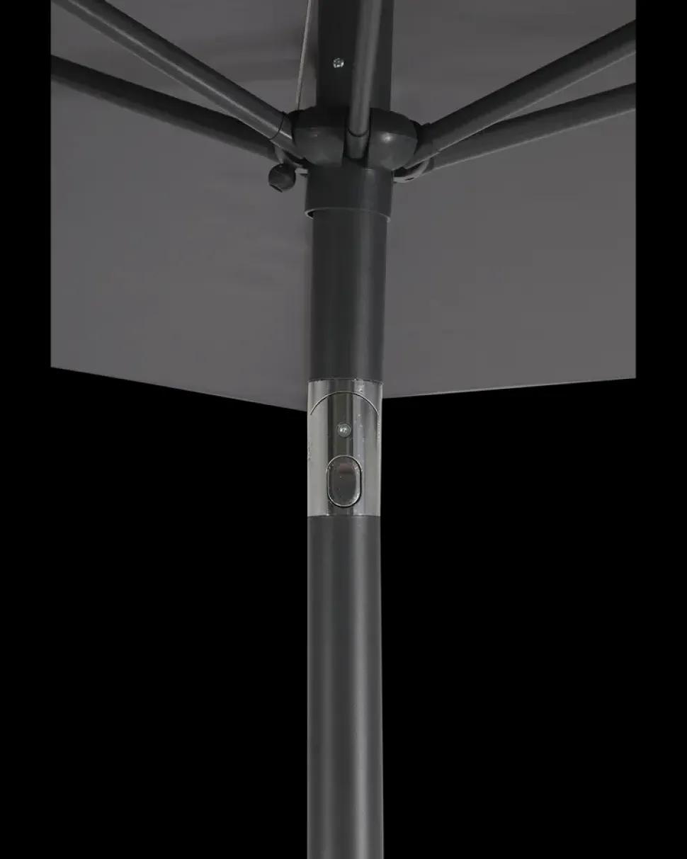 Parasol med tilt Ø3 meter - Grå