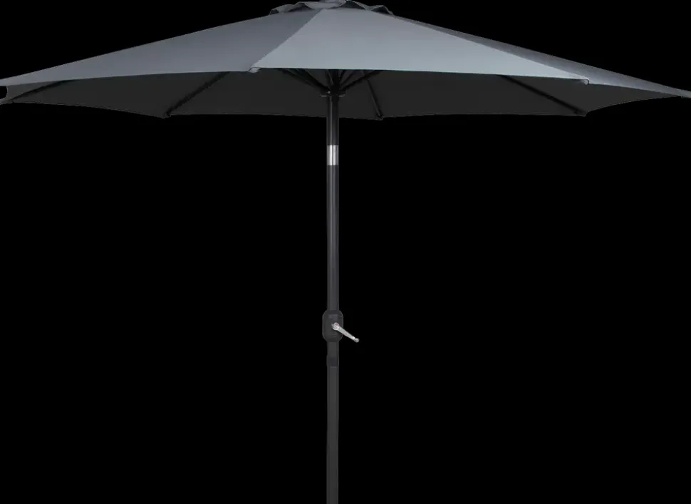 Parasol med tilt Ø3 meter - Grå