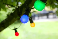 Party lyskæde med 40 LED-pærer