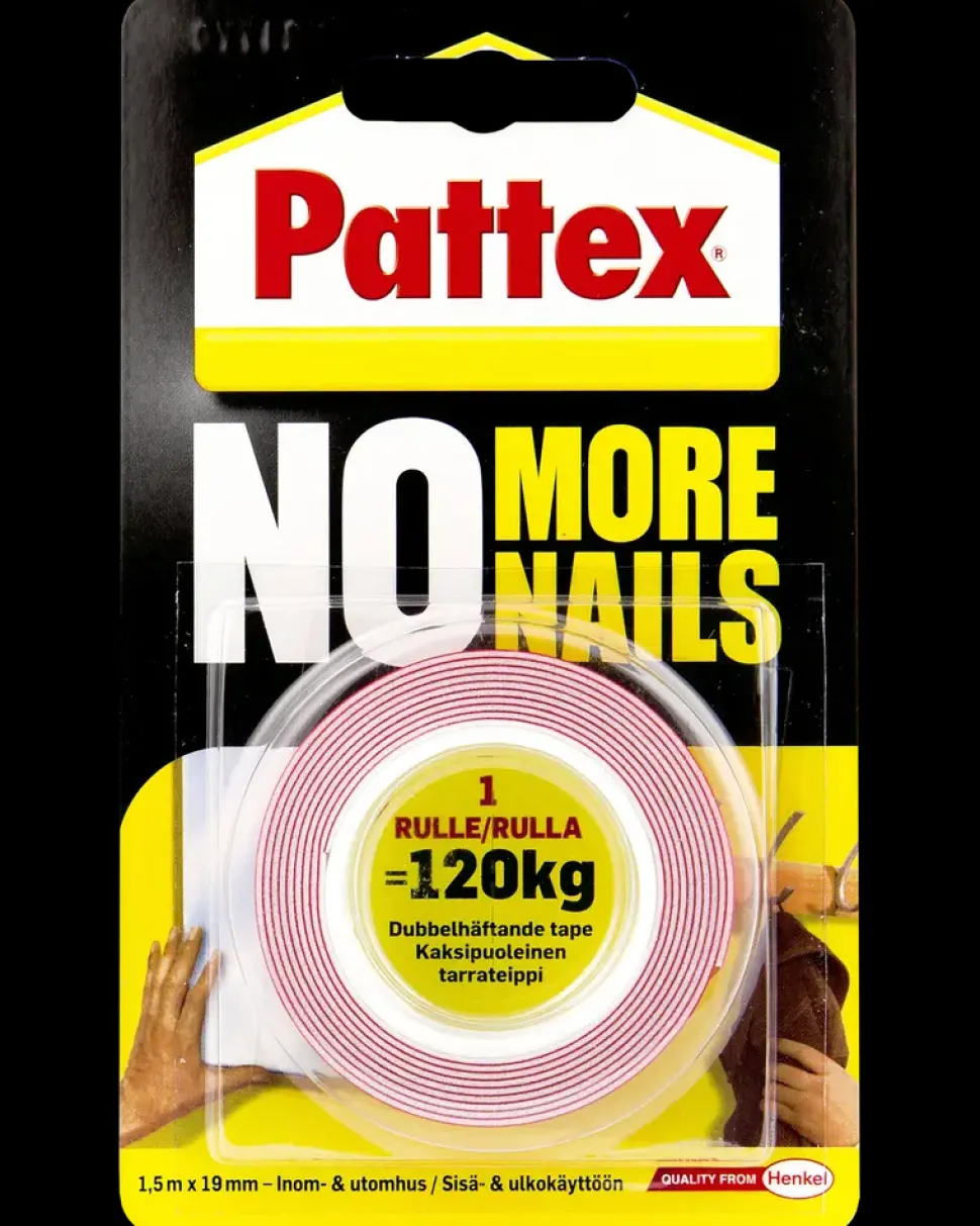 Pattex No More Nails Tape 19 mm - 1,5 meter