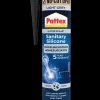 Pattex Sanitetssilikone 280 ml - Lysegrå