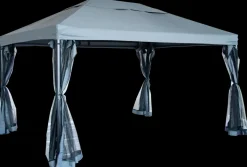 Pavillon 3 x 4 grå
