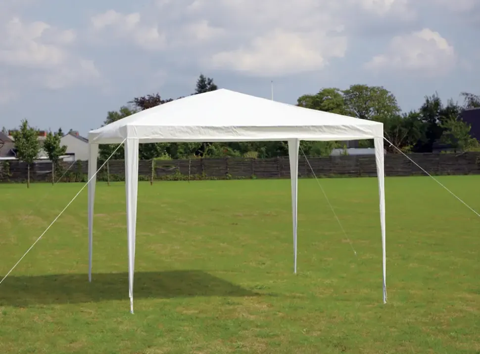Pavillon 3 x 3 meter - Hvid
