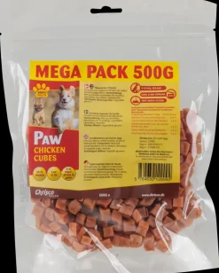 PAW Hundegodbid Chicken cubes 500 g