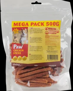 PAW Hundegodbid Chicken sticks 500 g