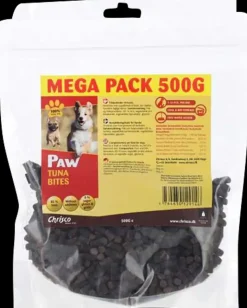PAW Hundegodbid Tuna Bites 500 g