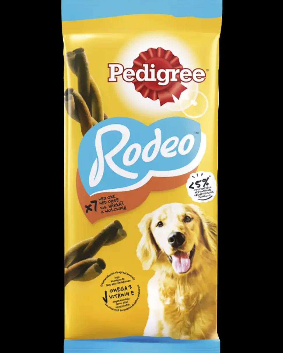 Pedigree Rodeo oksekød 7-pak
