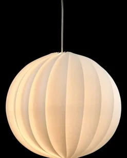 Pendel Frigg papir E27 Ø30 cm - hvid