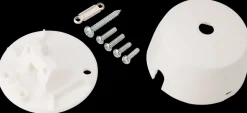 Pendelroset mini Ø55 mm - Hvid
