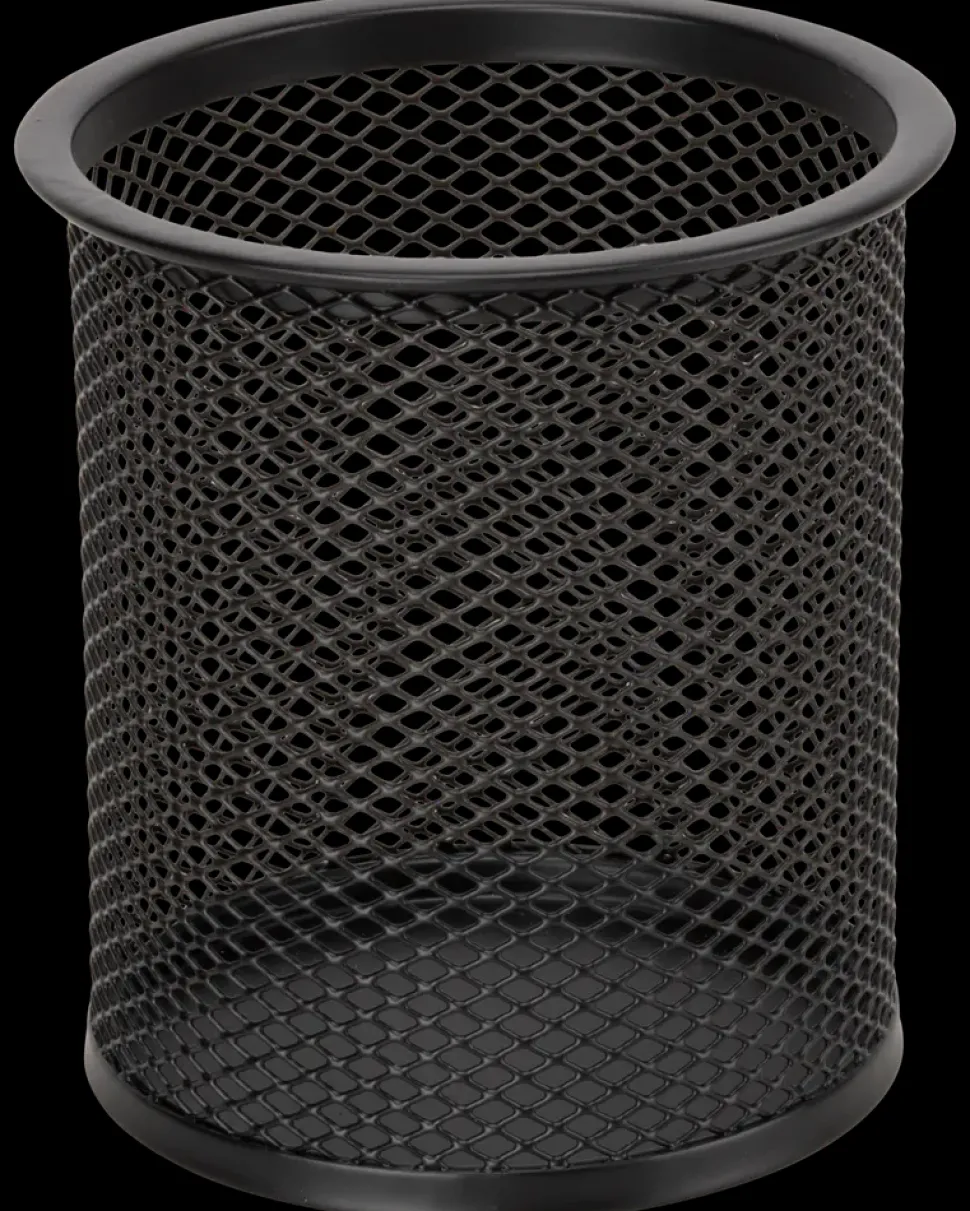 Penneholder rund metal Ø8,9 cm
