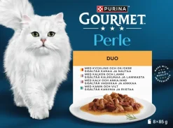 Perle vådfoder - DUO 8 x 85 g