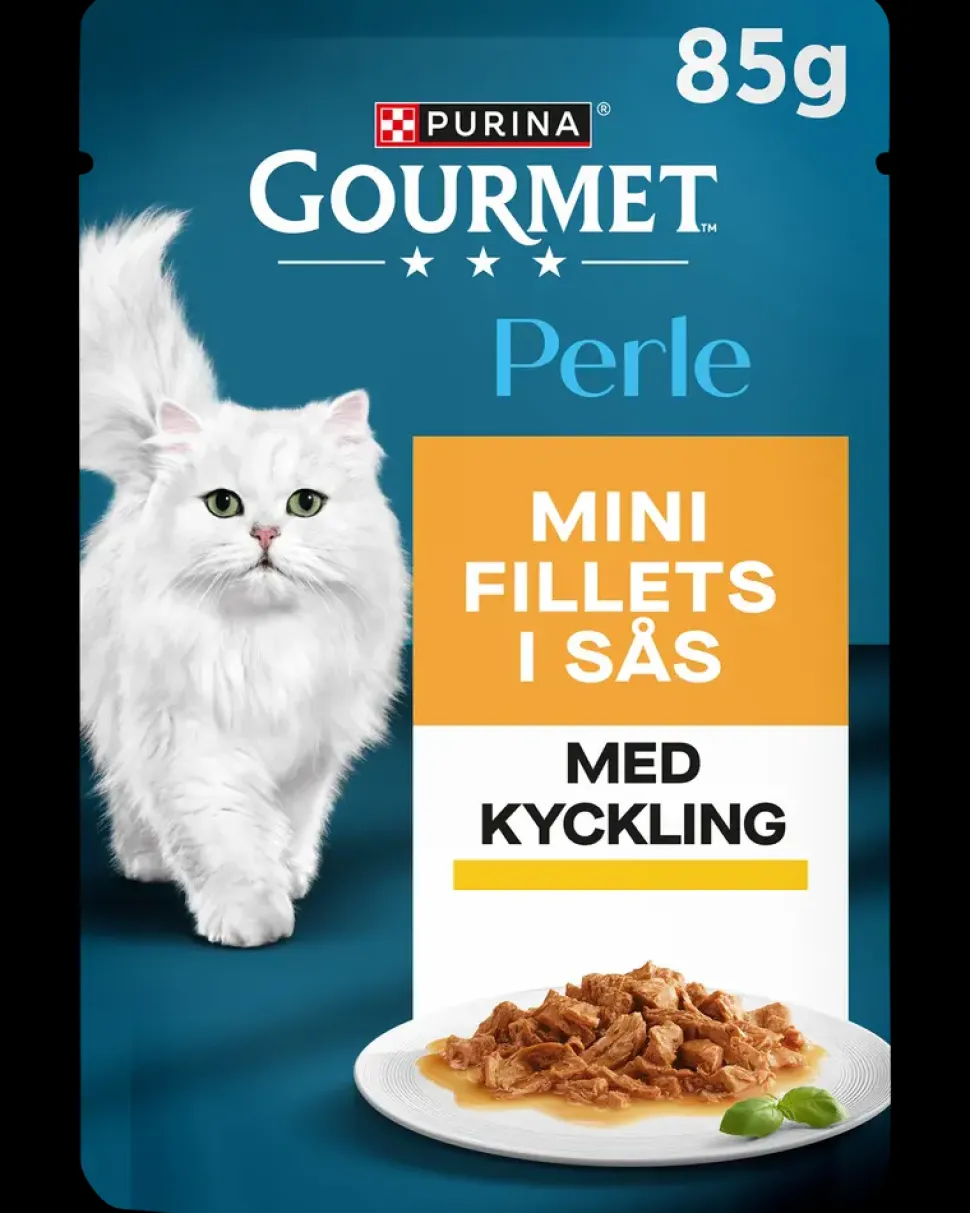 Perle vådfoder - kylling 85 g