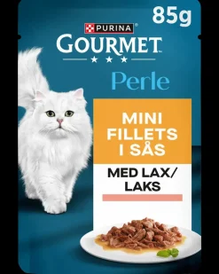 Perle vådfoder - Laks 85 g