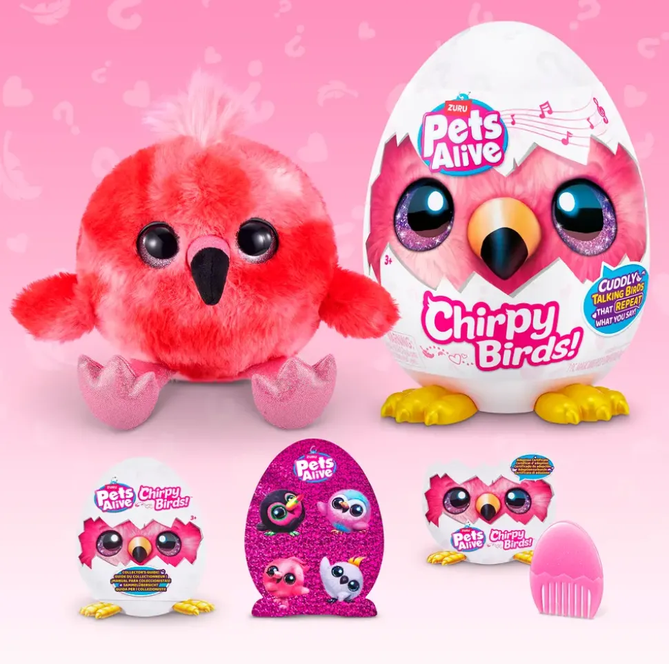 Pets Alive Chirpy Birds