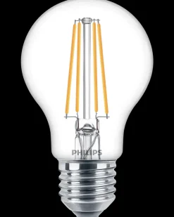 PHILIPS LED-filamentpære 7W E27 2-pak