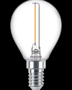 PHILIPS LED-filamentpære 2W E14 P45