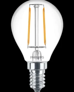 PHILIPS LED-filamentpære 2W E14 2-pak
