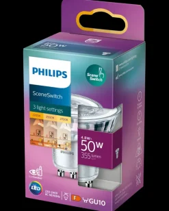 PHILIPS LED-pære SceneSwitch GU10 - 3 step