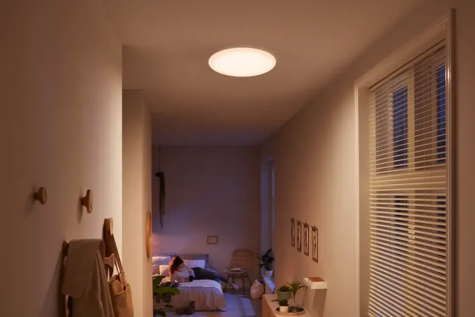 PHILIPS Plafond SceneSwitch 3-trin Ø35cm 17W - hvid