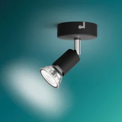 PHILIPS Spotlampe Limbali GU10 1 spot - sort